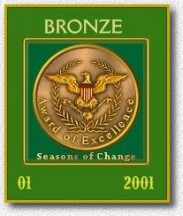 The Seasons of Change Bronze Award