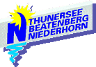 Schrift Niederhornbahn